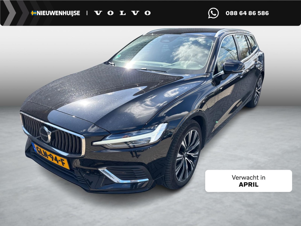 Volvo V60 - 2.0 T6 Plug-in hybrid AWD Plus Bright | PHEV | Long Range | Trekhaak | Harman Kardon Audio - AutoWereld.nl