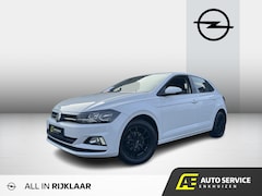 Volkswagen Polo - 1.0 TSI Comfortline AKTIE LAGE PRIJS | nw zwarte LMV 12 maanden garantie en beurt | Airco