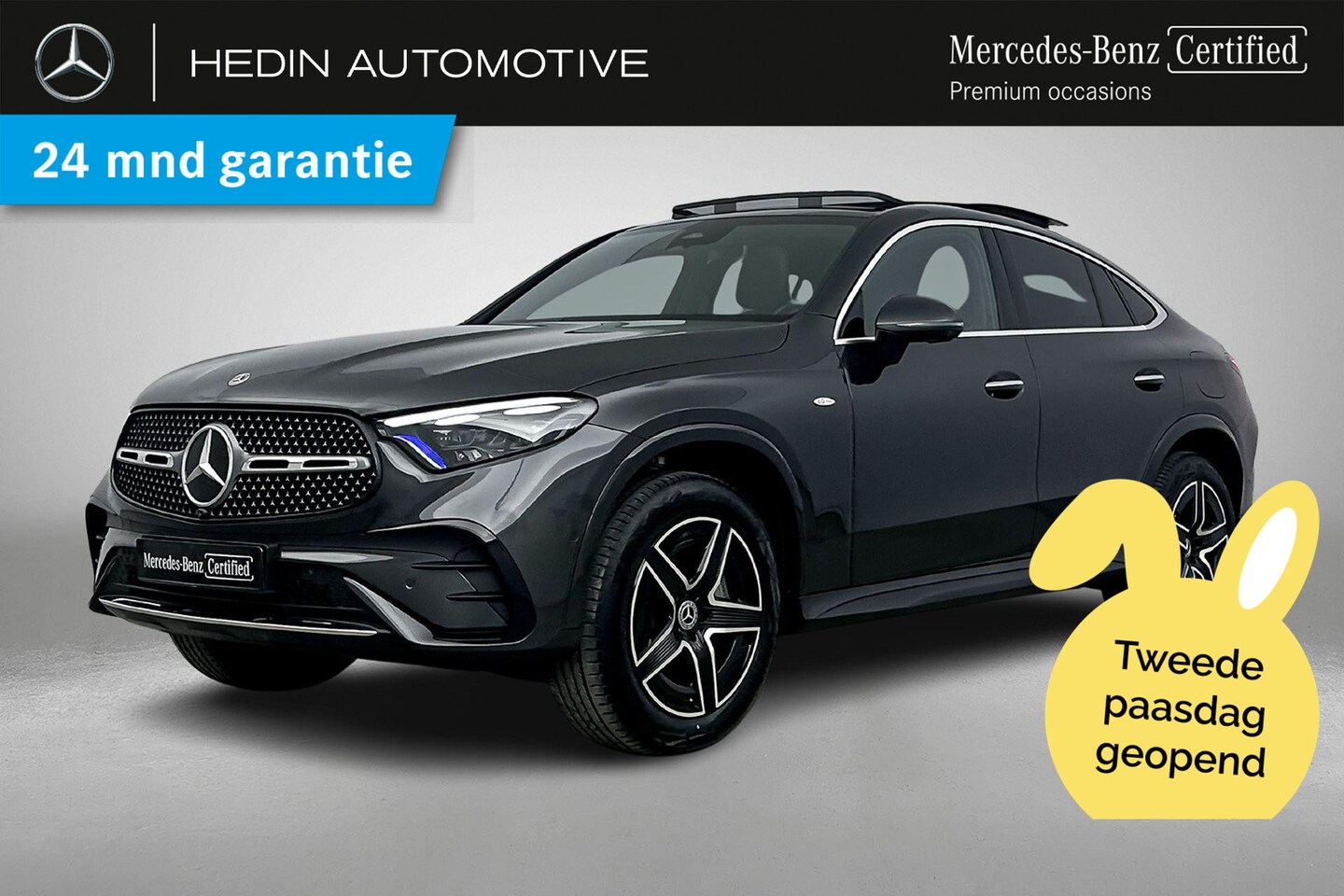 Mercedes-Benz GLC-klasse Coupé - GLC 300e Automaat 4MATIC AMG Line | AMG Premium Plus Pakket | Winterpakket | Panoramadak | - AutoWereld.nl
