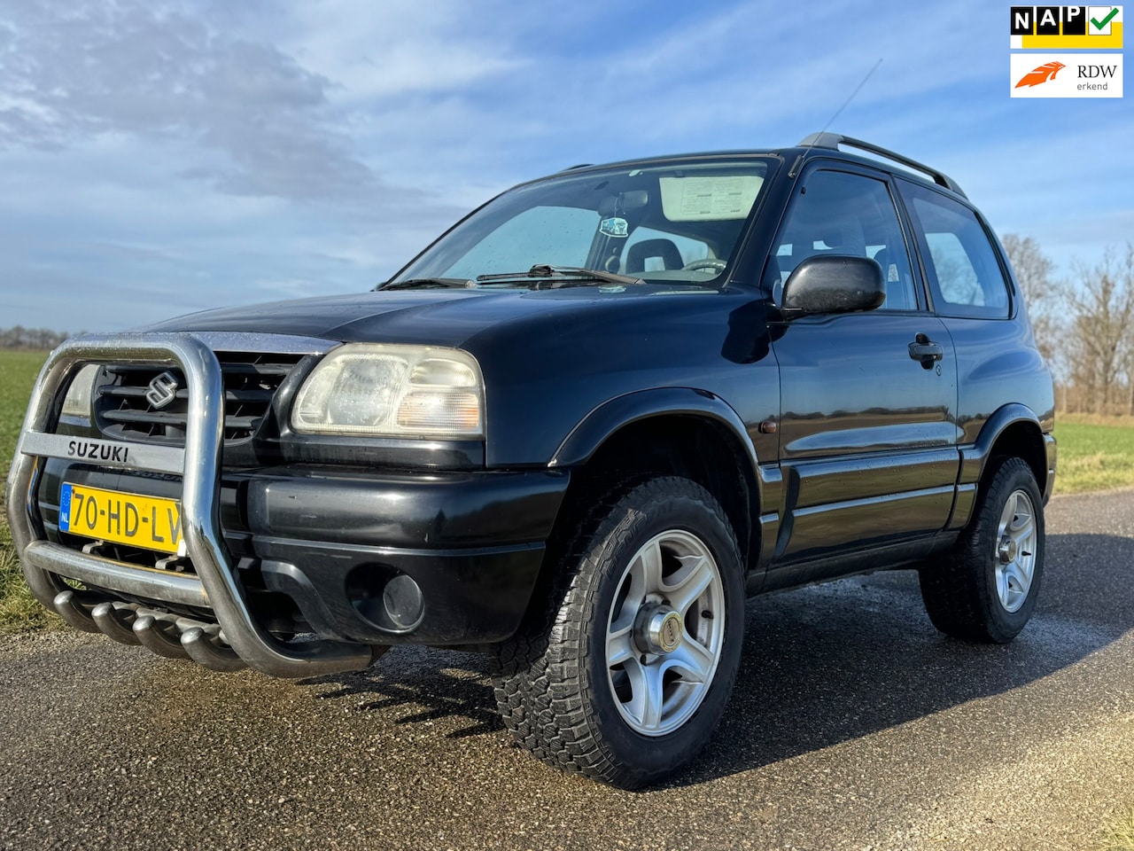 Suzuki Grand Vitara - 1.6 Metal Top 4x4 |airco|nieuwe APK| - AutoWereld.nl