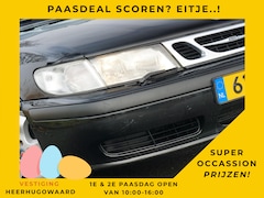 Saab 9-3 Cabrio - 2.0t S | Jet Black Metallic | Nette kap/Leder/Navi/Cruise/Clima - Gaaf