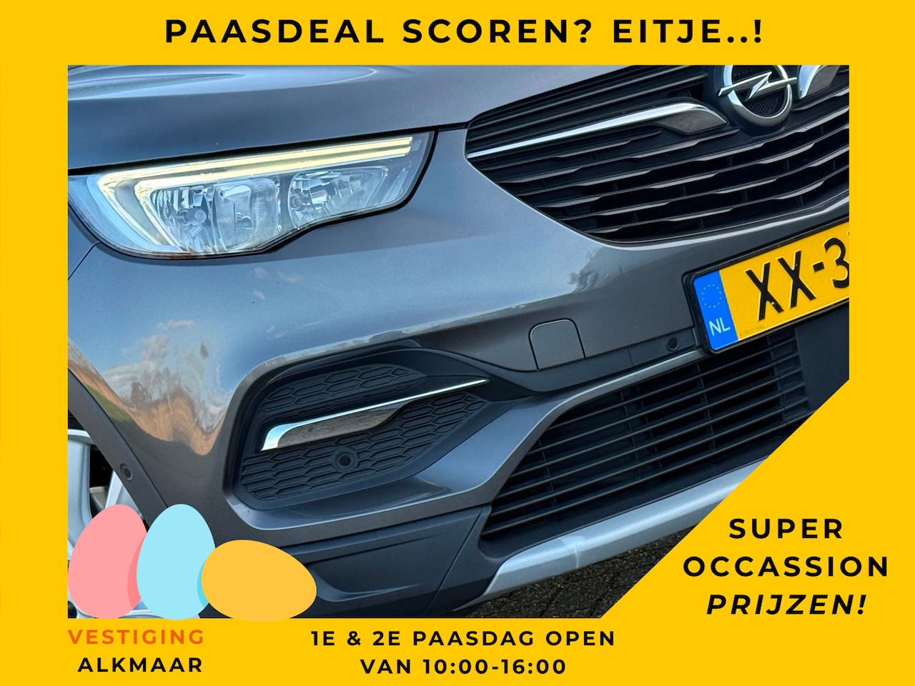 Opel Grandland X - 1.2 Turbo Business Executive - Moonstone Grey - 19''/Carplay/Electr.klep - AutoWereld.nl