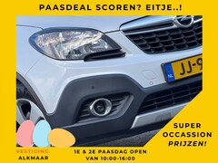 Opel Mokka - 1.4 T Innovation Automaat - Abalone White Metallic/Zwart leder - Schuifkanteldak