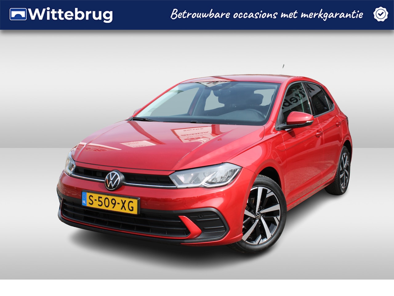 Volkswagen Polo - 1.0 TSI 95pk Life Navigatie / LM 16 inch / Parkeersensoren V+A / APP Connect / Adaptive Cr - AutoWereld.nl