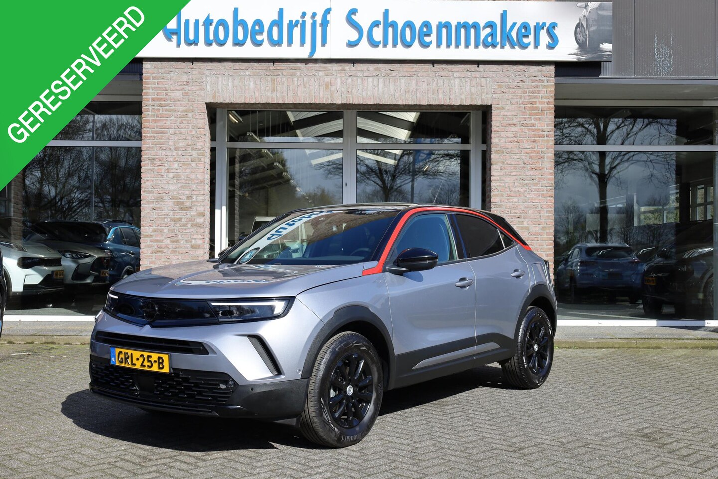 Opel Mokka - 1.2 Turbo GS TREKHAAK HALF-LEER STOEL/STUURVERW. 360-CAMERA LANE-ASSIST ACC CARPLAY DAB NA - AutoWereld.nl