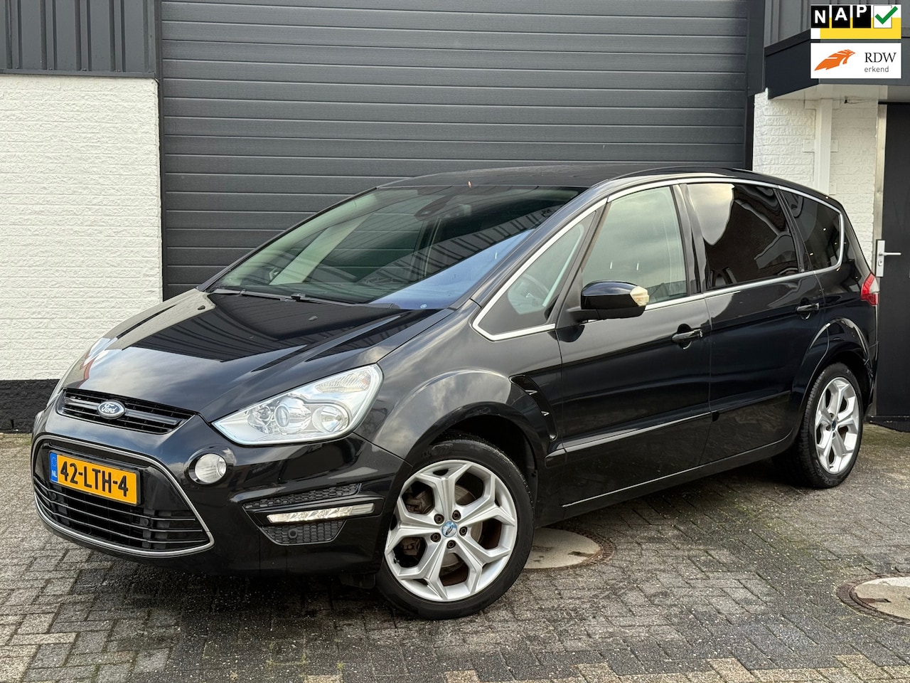Ford S-Max - 2.0 Titanium|Pano|Leder|18 inch|Youngtimer|Climate|Cruise|NAP - AutoWereld.nl