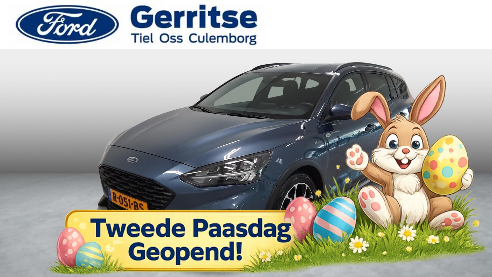 Ford Focus Wagon - 1.0 EcoBoost 125PK Hybrid Active X Ford Focus Wagon 1.0 EcoBoost 125 PK Hybrid Active X - AutoWereld.nl