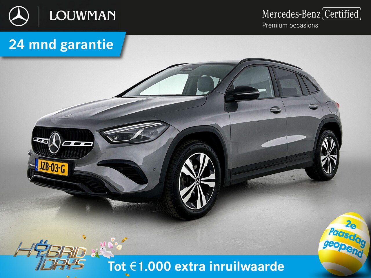 Mercedes-Benz GLA-Klasse - 250e Nightpakket Plug-In | Trekhaak | Saliegrijs Interieur | Distronic | Dode Hoek Ass | P - AutoWereld.nl