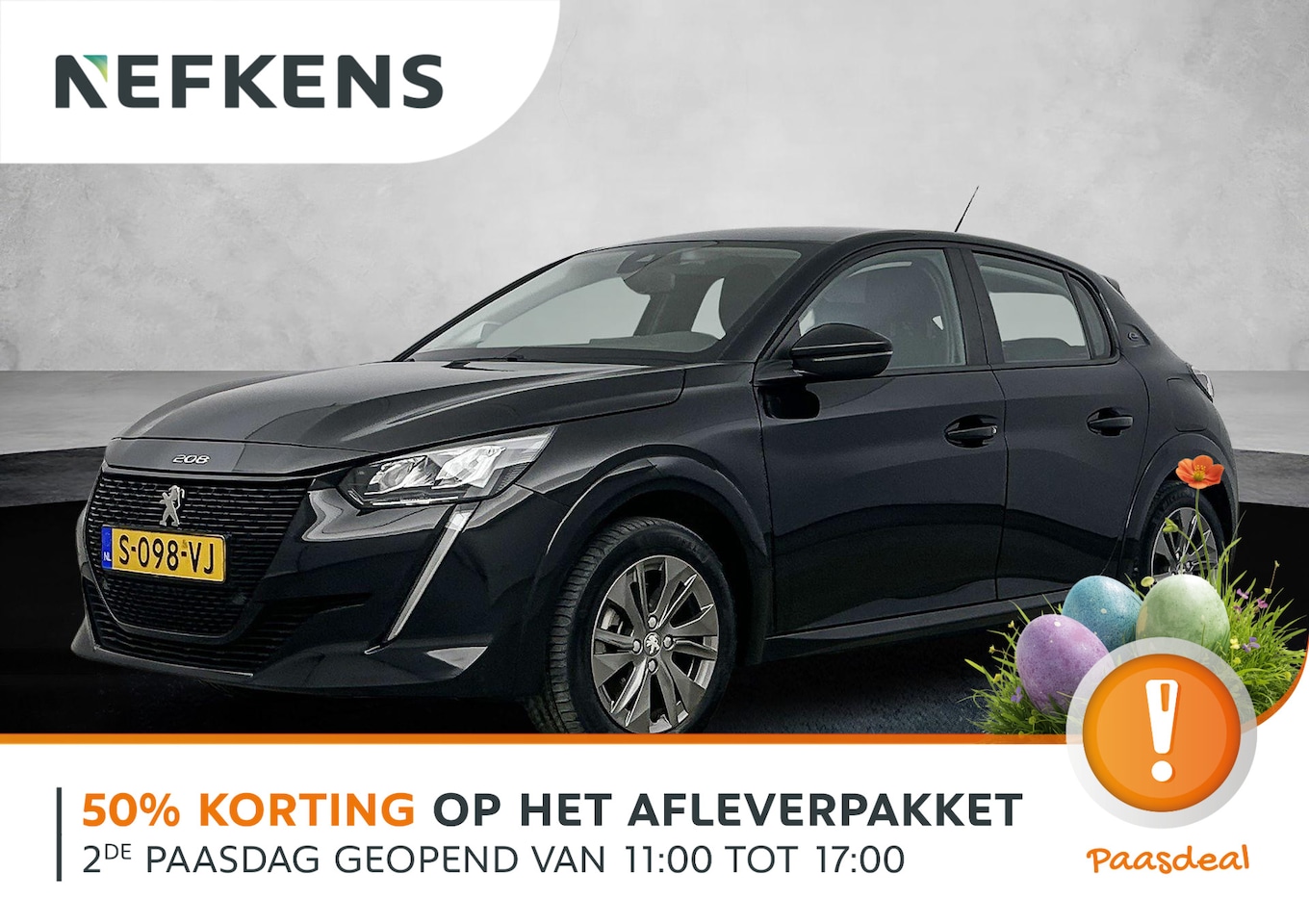 Peugeot e-208 - Active Pack 50kWh | 1ste eigenaar | ACCU 96.4% | Navigatie | Parkeersensoren | Climate | C - AutoWereld.nl