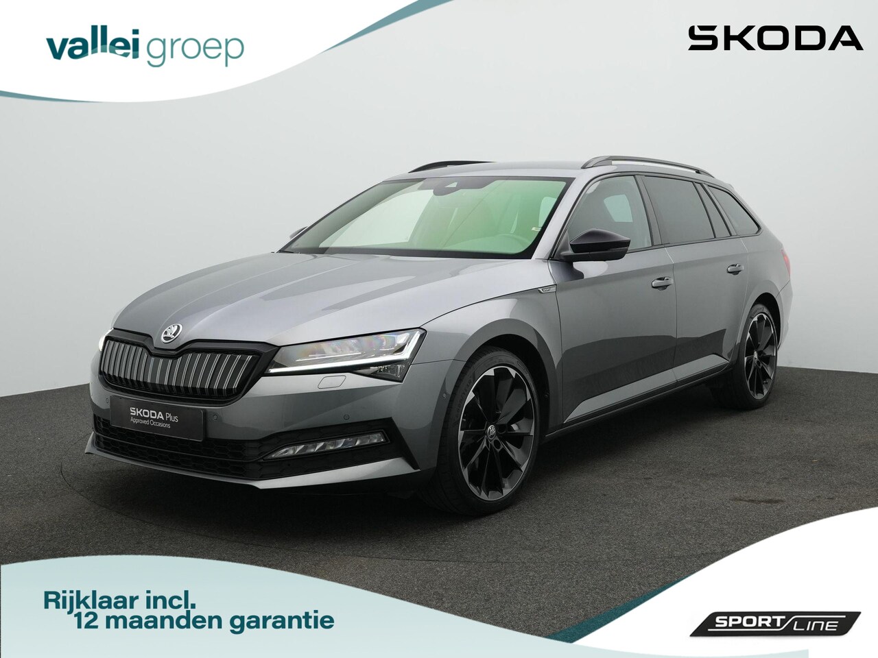 Skoda Superb - 1.4 TSI iV 218 pk Sportline | Trekhaak | Geheugenstoelen | Navigatie Columbus | Adaptief o - AutoWereld.nl