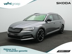 Skoda Superb - 1.4 TSI iV 218 pk Sportline | Trekhaak | Geheugenstoelen | Navigatie Columbus | Adaptief o