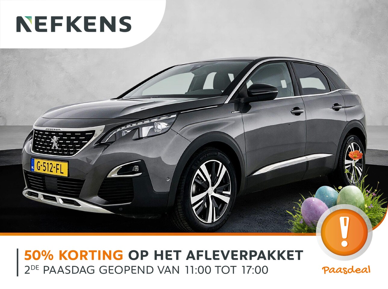 Peugeot 3008 - 1.6 GT Line 165pk Automaat | Elektrische Klep | Navigatie | Climate Control | FOCAL | 18"L - AutoWereld.nl