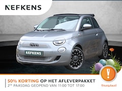 Fiat 500 C - Icon 42 kWh Cabrio | Navigatie | Achteruitrijcamera | Stoelverwarming | 17'' LM velgen