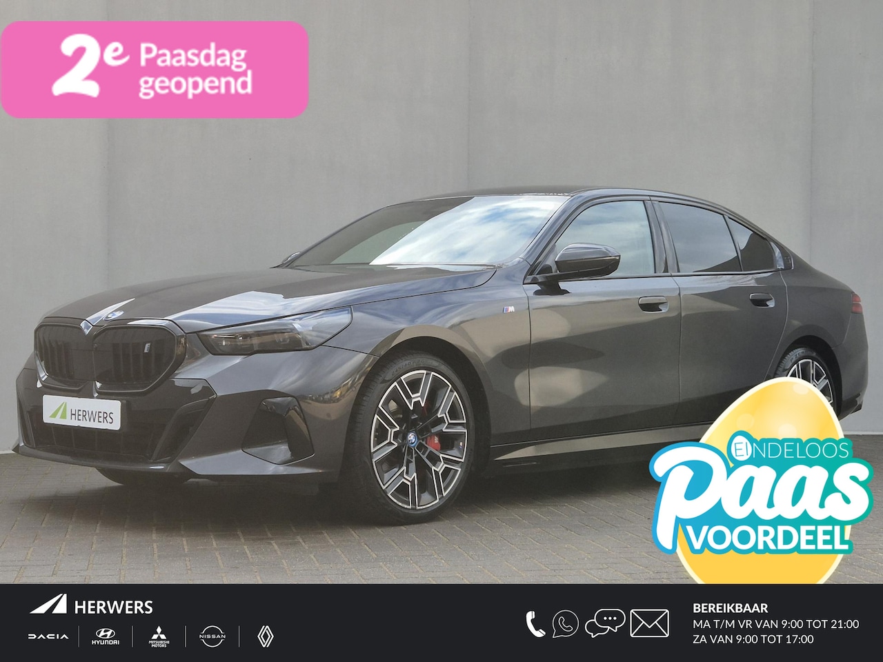 BMW i5 - XDrive 40 M Sport Edition 84 kWh 4WD / VOL LEDER / M Sportpakket Pro / Fabrieksgarantie to - AutoWereld.nl