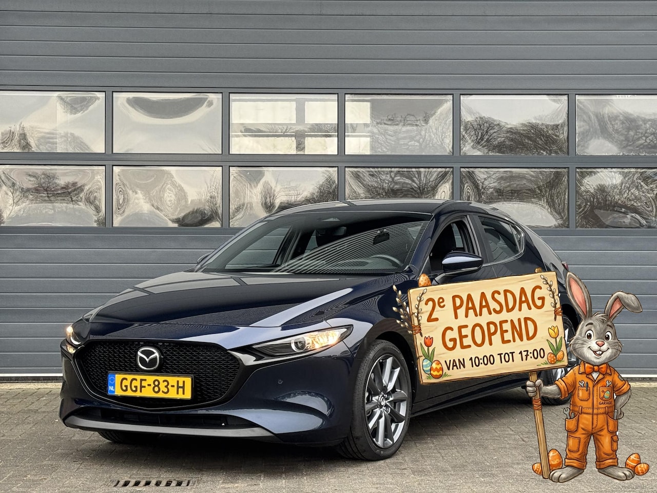 Mazda 3 - 2.0 E-SKYACTIV-X M HYBRID 186 HOMURA I P-CAMERA I ADAPTIVE CRUISE CONTROL I NAVIGATIE I CL - AutoWereld.nl