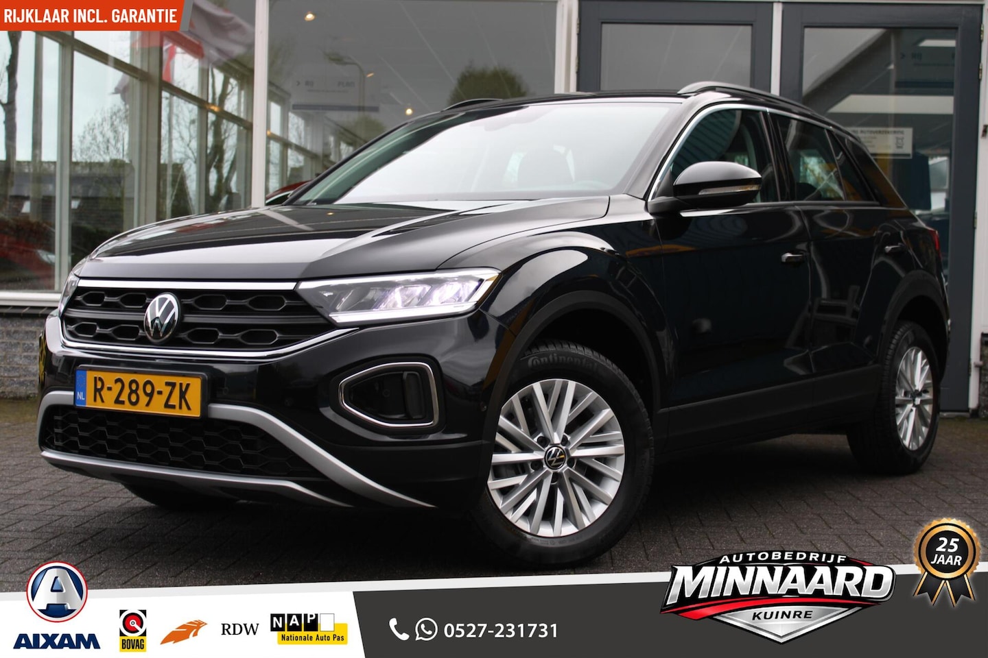 Volkswagen T-Roc - 1.5 TSI Life Automaat|ACC|Trekhaak|Virtualdisplay|Carplay|Led| - AutoWereld.nl