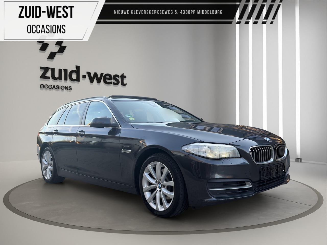 BMW 5-serie Touring - 518 D Pano Memory Head UP - AutoWereld.nl