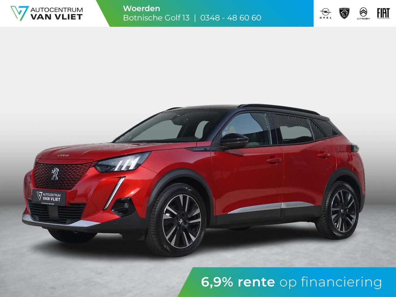 Peugeot e-2008 - EV GT Pack 50 kWh Leder Alcantara - AutoWereld.nl