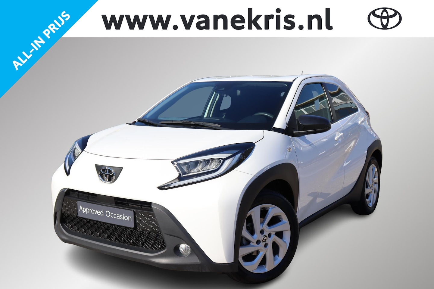 Toyota Aygo X - 1.0 VVT-i S-CVT first 1.0 VVT-i S-CVT first, Trekhaak! - AutoWereld.nl