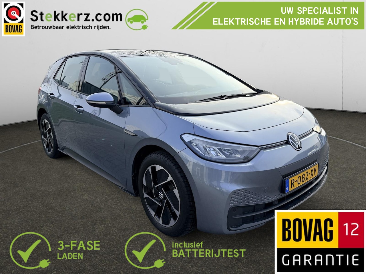 Volkswagen ID.3 - Pro 58 kWh | All-in prijs incl. 12 mnd BOVAG garantie | SOH 95,5% - AutoWereld.nl