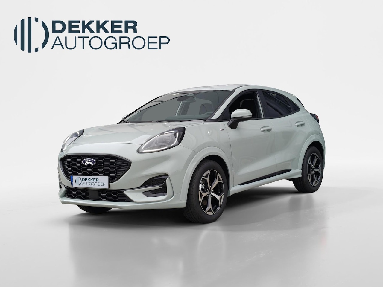 Ford Puma - 1.0 EcoBoost Hybrid ST-Line NIEUW | TREKHAAK | CACTUS GREY | LED KOPLAMPEN | WINTER PAKKET - AutoWereld.nl