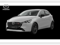 Mazda 2 - 2 SKYACTIV-G 90 Homura | 16-inch lichtmetalen velgen, Black | 8-inch LCD touchscreen kleur