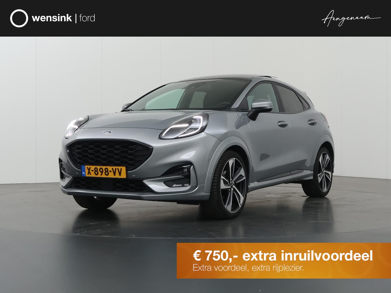 Ford Puma - 1.0 EcoBoost Hybrid ST-Line X First Edition | Trekhaak | Panoramadak | Winterpakket | Crui - AutoWereld.nl