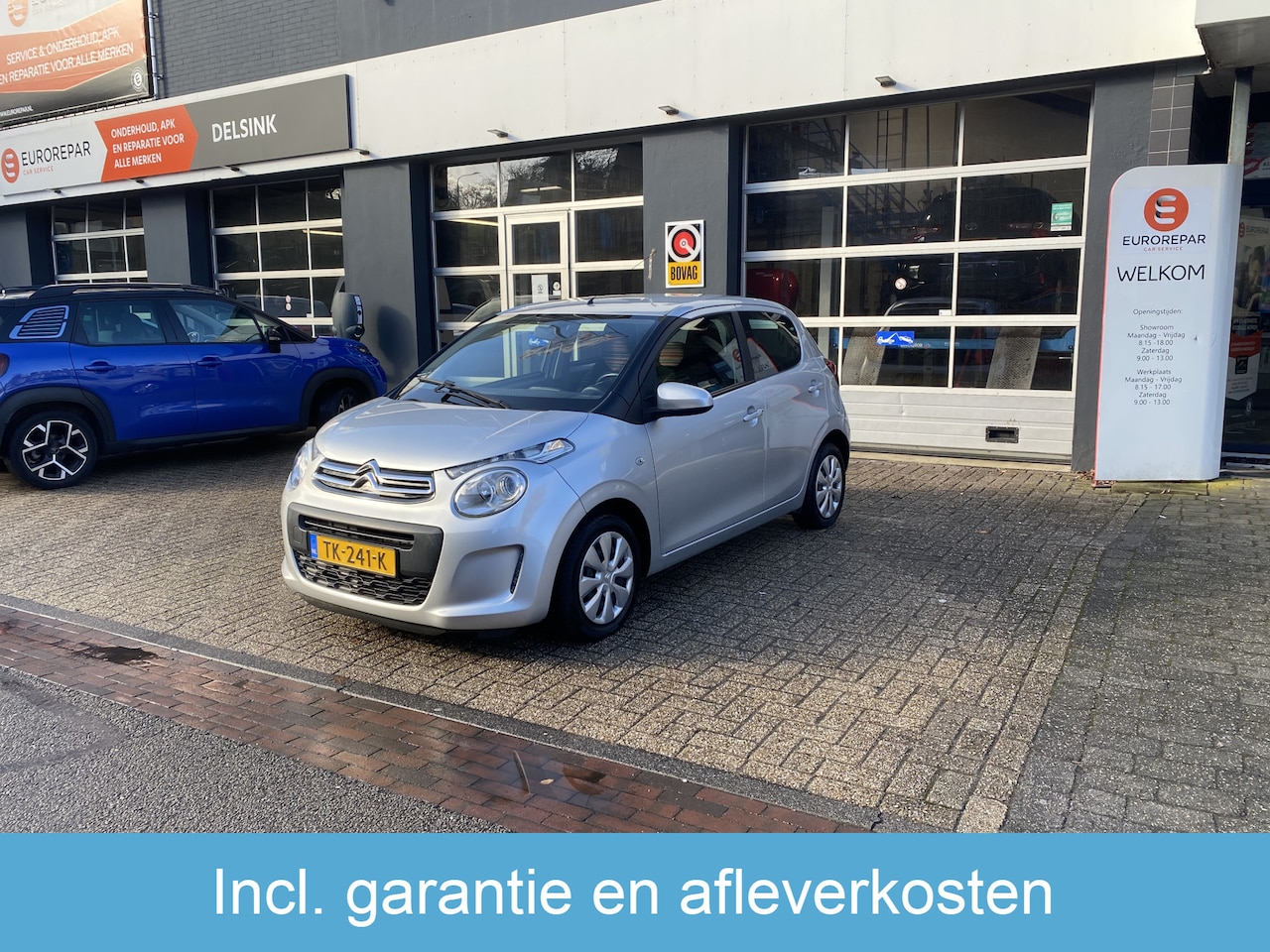 Citroën C1 - 1.0 VTi Feel Airco/Centrale vergrendeling/Bluetooth Eurorepar - AutoWereld.nl