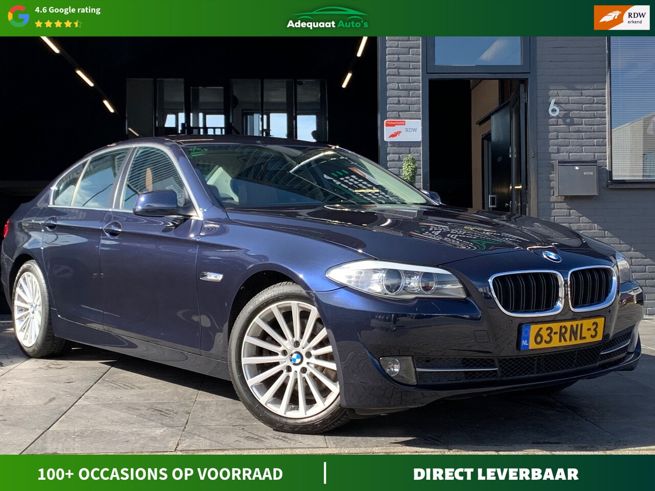 BMW 5-serie - 523i High Executive|Stoelvw|PDC|Cruise|NAVI|APK - AutoWereld.nl