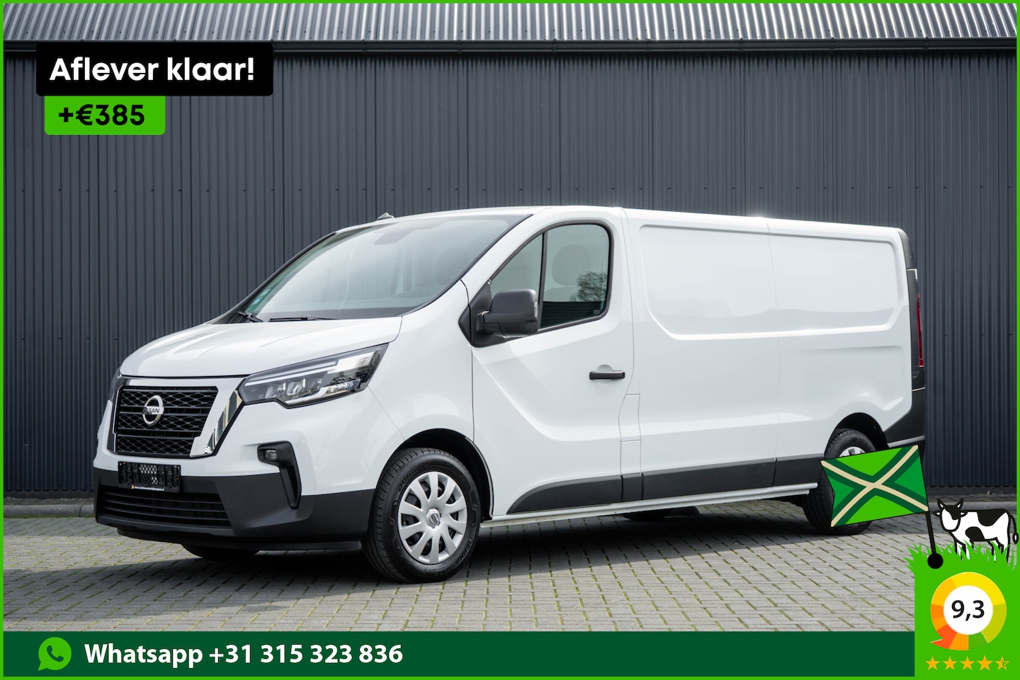 Nissan Primastar - L2H1 | 130 PK | 3-Zits | LED | Cruise | Airco - AutoWereld.nl