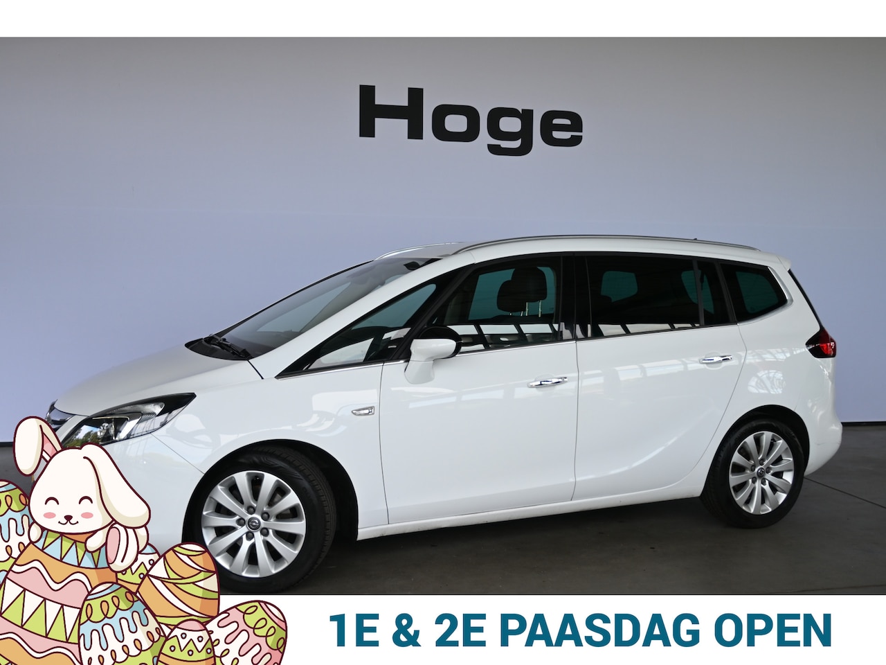 Opel Zafira Tourer - 1.4 Cosmo Airco Navigatie Cruise Control Trekhaak Rijklaarprijs Inruil Mogelijk! - AutoWereld.nl