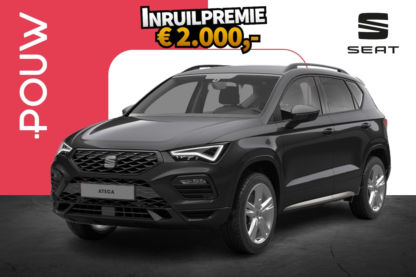 SEAT Ateca - 1.5 TSI 150pk DSG FR Business Intense | Safe & Driving Pack XL | Trekhaak Wegklapbaar - AutoWereld.nl