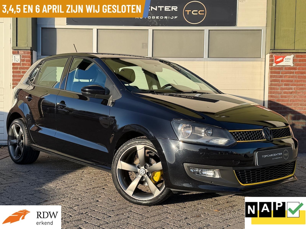 Volkswagen Polo - 1.2 TSI BlueM./AIRCO/5DRS/CRUISE/APK/NAP - AutoWereld.nl