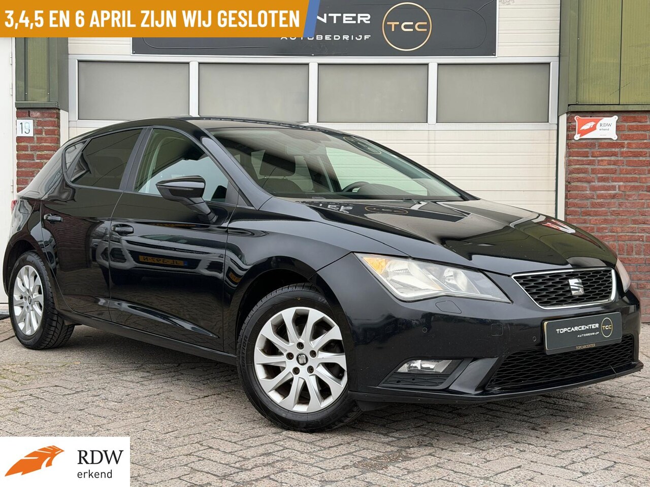 SEAT Leon - 1.4 TSI Style Business/AIRCO/STOELV/PARKS/NAVI/APK - AutoWereld.nl