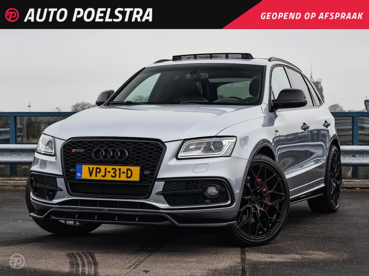 Audi SQ5 - 3.0 TDI SQ5 Plus quattro 341 PK Grijs Kenteken Panoramadak B&O Leder Standkachel 22" excl. - AutoWereld.nl