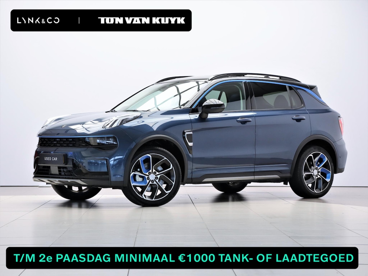 Lynk & Co 01 - 1.5 / Carplay / Camera / Adaptive Cruise / Panoramadak / Dodehoekdetectie / Stoelverwarmin - AutoWereld.nl