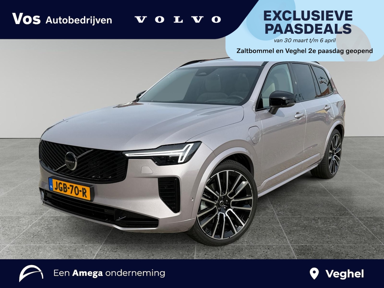 Volvo XC90 - T8 Plug-in hybrid AWD Ultra Dark | Luchtvering | Panoramadak | Head- up display - AutoWereld.nl