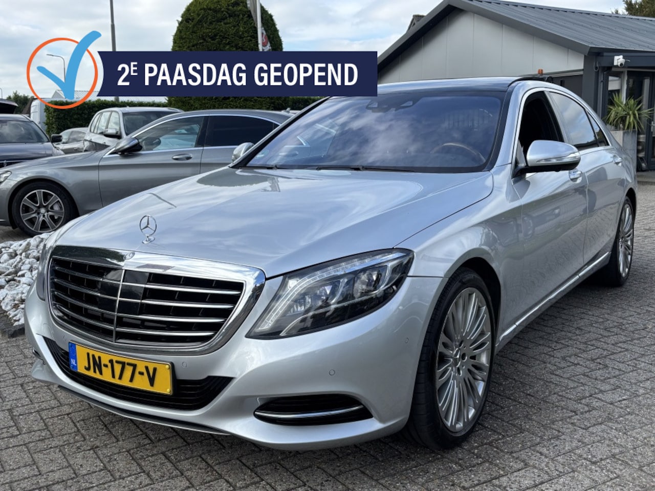 Mercedes-Benz S-klasse - S400 Hybride Lang 2015 Panorama DVD VOL - AutoWereld.nl