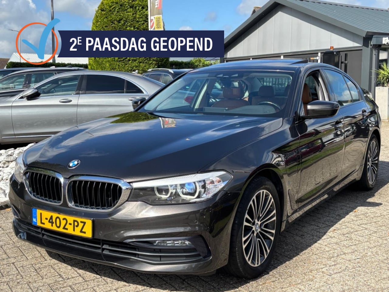 BMW 5-serie - 530E Hybride 2017 Sedan Schuifdak Nieuw Model - AutoWereld.nl