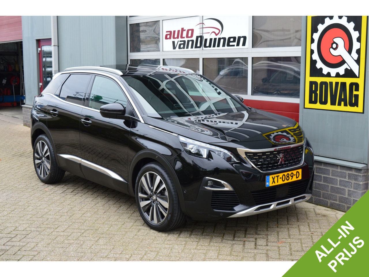 Peugeot 3008 - 1.2 PureTech GT Line O.a: Pano, Leder, Stoelverw, Camera, PDC, Carplay, Etc. All-in prijs! - AutoWereld.nl