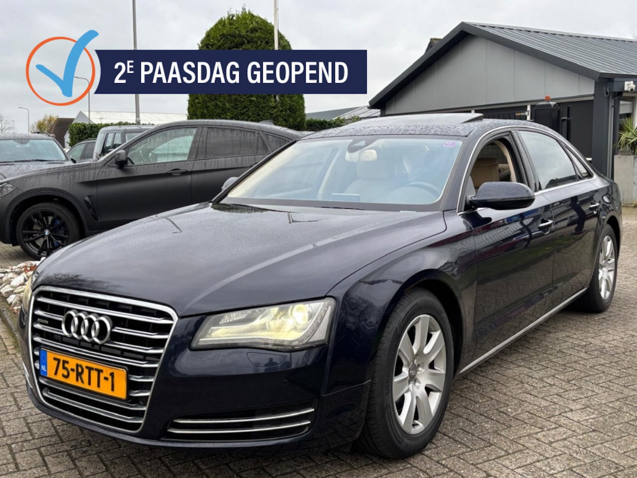 Audi A8 - 3.0 V6 Benzine Quattro 2011 Lang Schuifdak VOL - AutoWereld.nl
