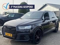 Audi Q7 SQ7 - 4.0 TDI V8 2017 S-Line Zwart BTW Panoramadak
