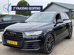 Audi Q7 SQ7 - 4.0 V8 TDI Zwart 2017 Trekhaak 22" Velgen