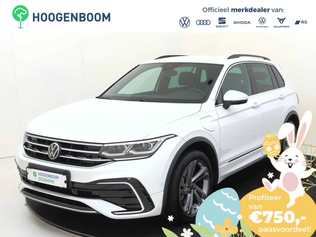 Volkswagen Tiguan - 1.4 TSI eHybrid R-Line Business | SoH 86% | 360 camera | Adaptieve cruise control | 3-zone - AutoWereld.nl