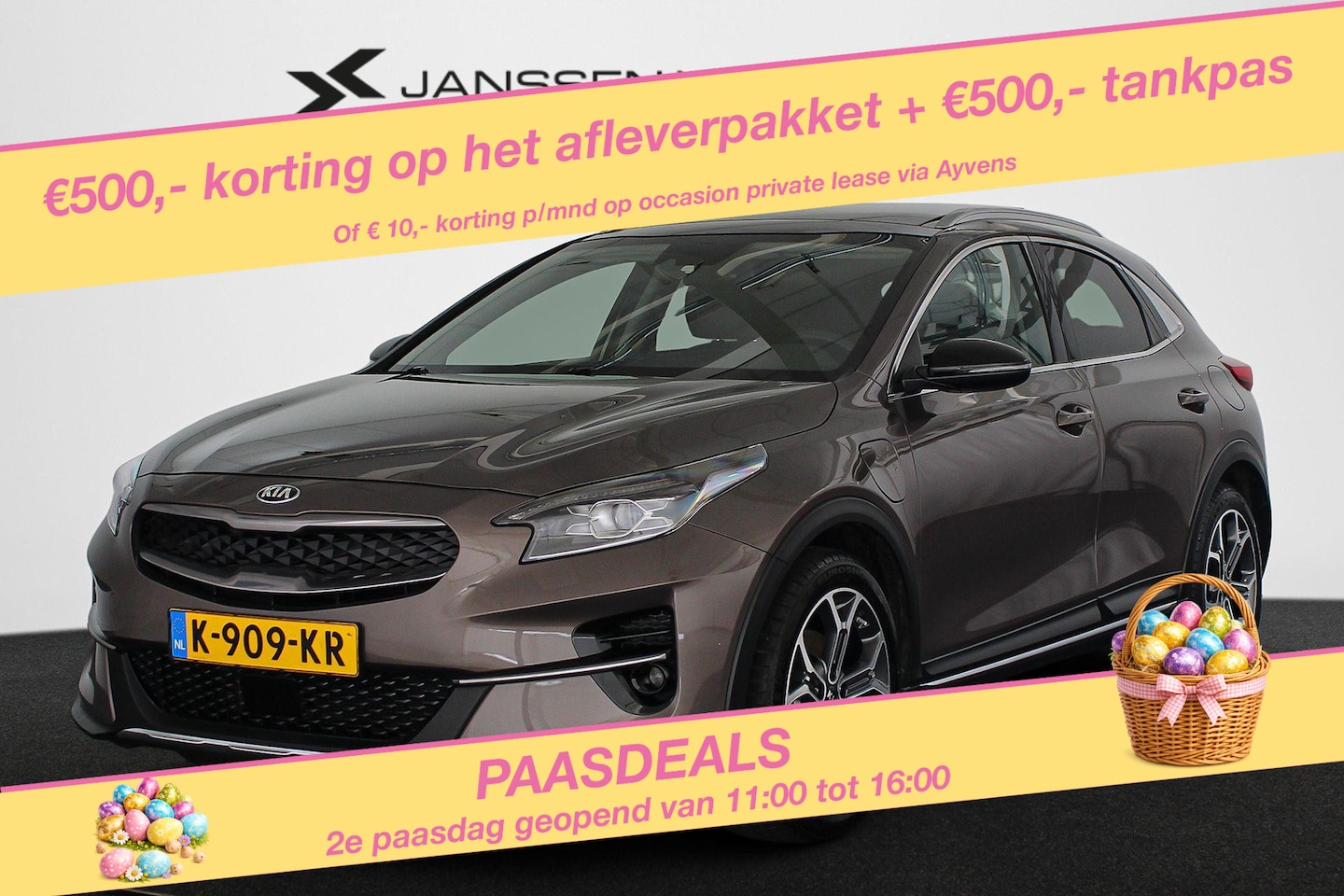 Kia XCeed - 1.6 GDi PHEV ExecutiveLine Panoramadak Leder Memory Stoel verwarming-ventilatie - AutoWereld.nl