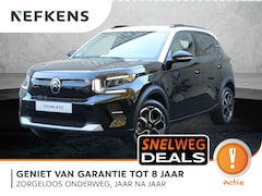 Citroën ë-C3 - Max 113pk 44 kWh | 3-fase lader | Camera | Lichtmetalen velgen | Two tone Wit dak| uit voo