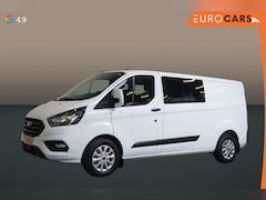 Ford Transit Custom - 300 2.0 TDCI L2H1 Trend Dubbele Cabine Automaat 5p | Airco | Navigatie | Bluetooth | Trekh