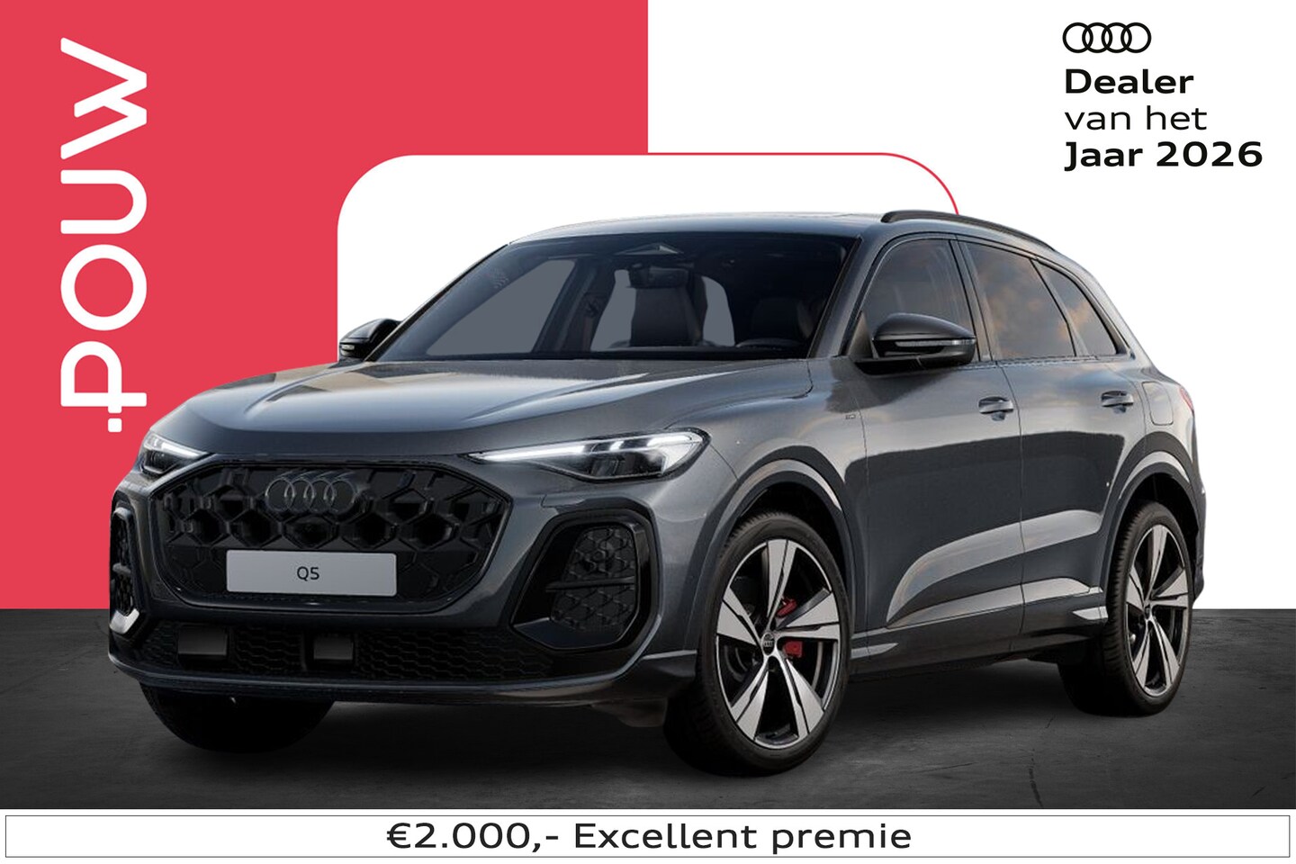 Audi Q5 - 2.0 TFSI e-hybrid quattro S edition Competition | B&O Audio | Trekhaak | Carbon Inleg - AutoWereld.nl