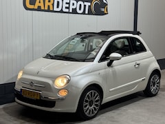 Fiat 500 C - 0.9 TwinAir Lounge Zeer netjes Cabrio Airco DB ketting pas vervangen