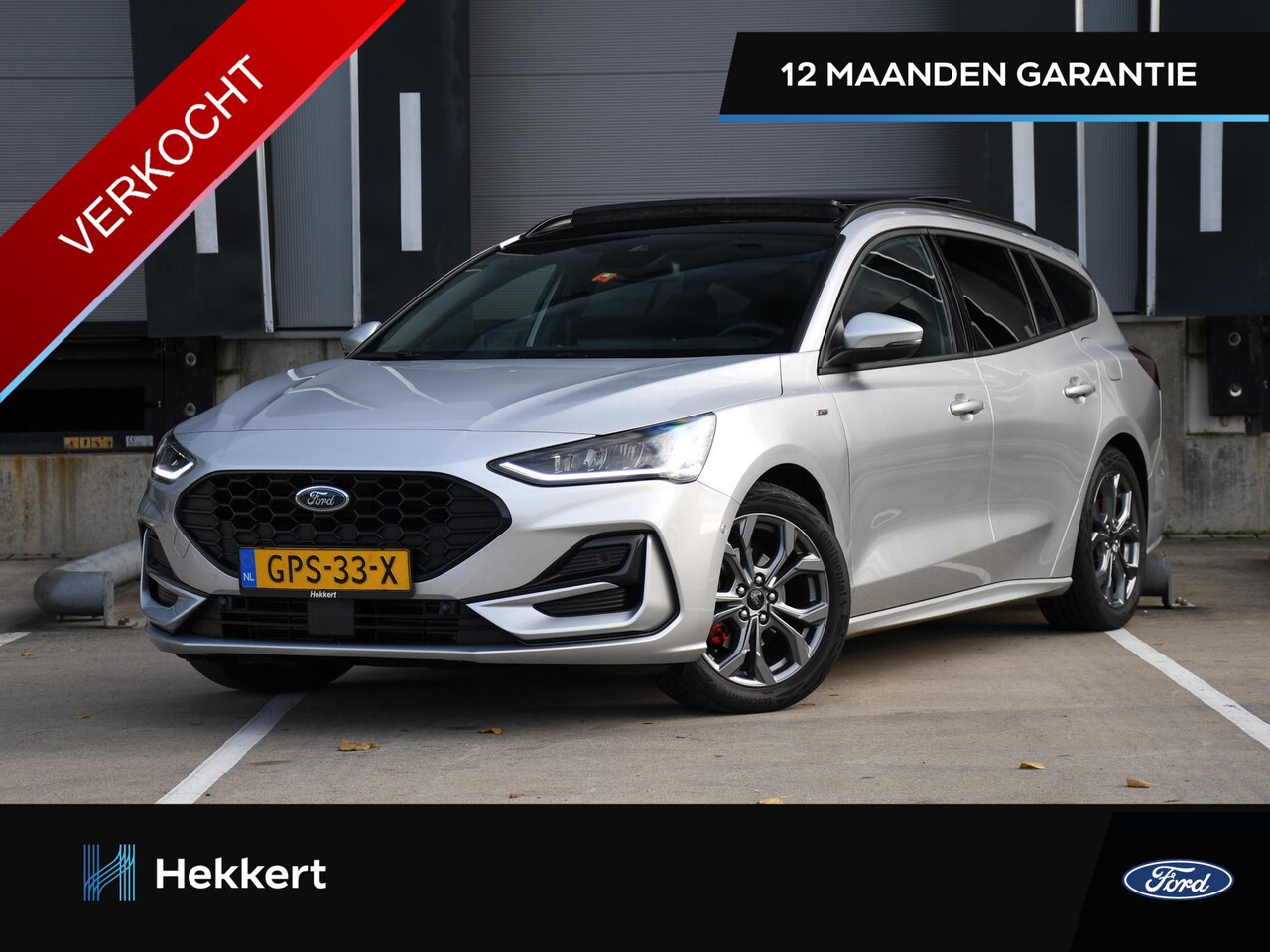 Ford Focus Wagon - ST Line X 1.0 EcoBoost Hybrid 125pk SCHUIF-DAK | DRIVER ASSISTANCE PACK | WINTER PACK | 17 - AutoWereld.nl